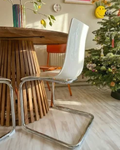 Tavolo da pranzo MESILLA Marrone 120 cm 120 cm Legno d'acacia