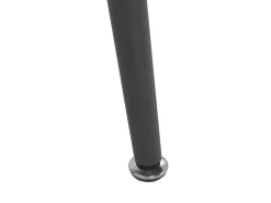 Tavolo da pranzo MIDLAND Nero 140 cm 80 cm Vetro temperato
