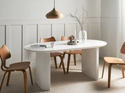 Tavolo da pranzo MOBERLY Bianco 180 cm 90 cm