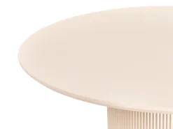 Tavolo da pranzo NEWELL Beige chiaro 120 cm 120 cm