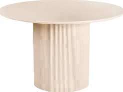 Tavolo da pranzo NEWELL Beige chiaro 120 cm 120 cm