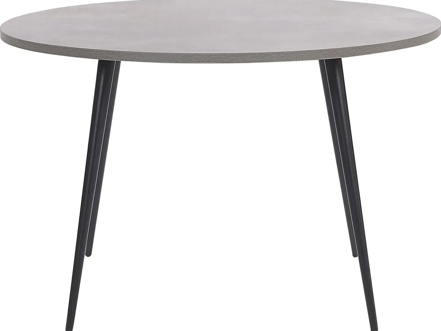 Tavolo da pranzo ODEON Grigio effetto cemento 120 cm 120 cm