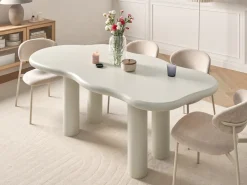 Tavolo da pranzo ONDLE Bianco sporco 188 cm 94 cm