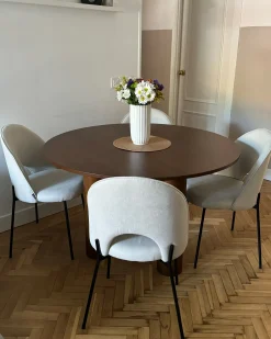 Tavolo da pranzo ORIN Frasino scuro 120 cm 120 cm