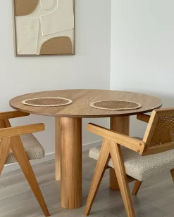 Tavolo da pranzo ORIN Frassino chiaro 120 cm 120 cm