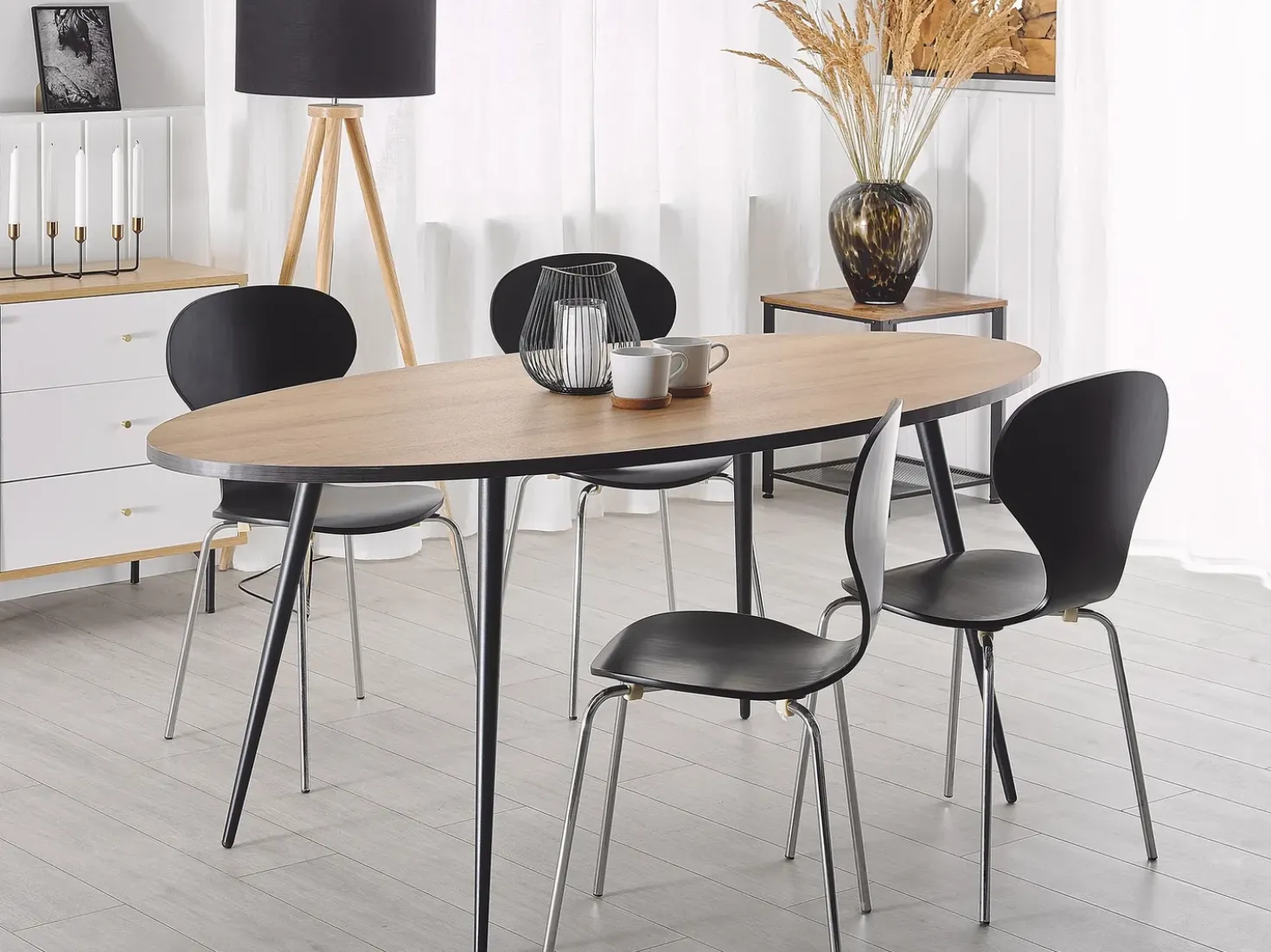 Tavolo da pranzo OTTAWA Marrone chiaro 180 cm 90 cm