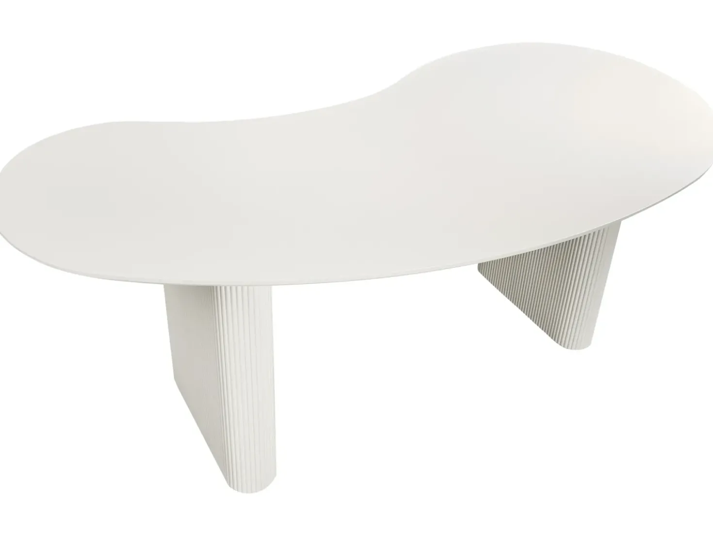 Tavolo da pranzo PEERY Bianco 198 cm 93 cm