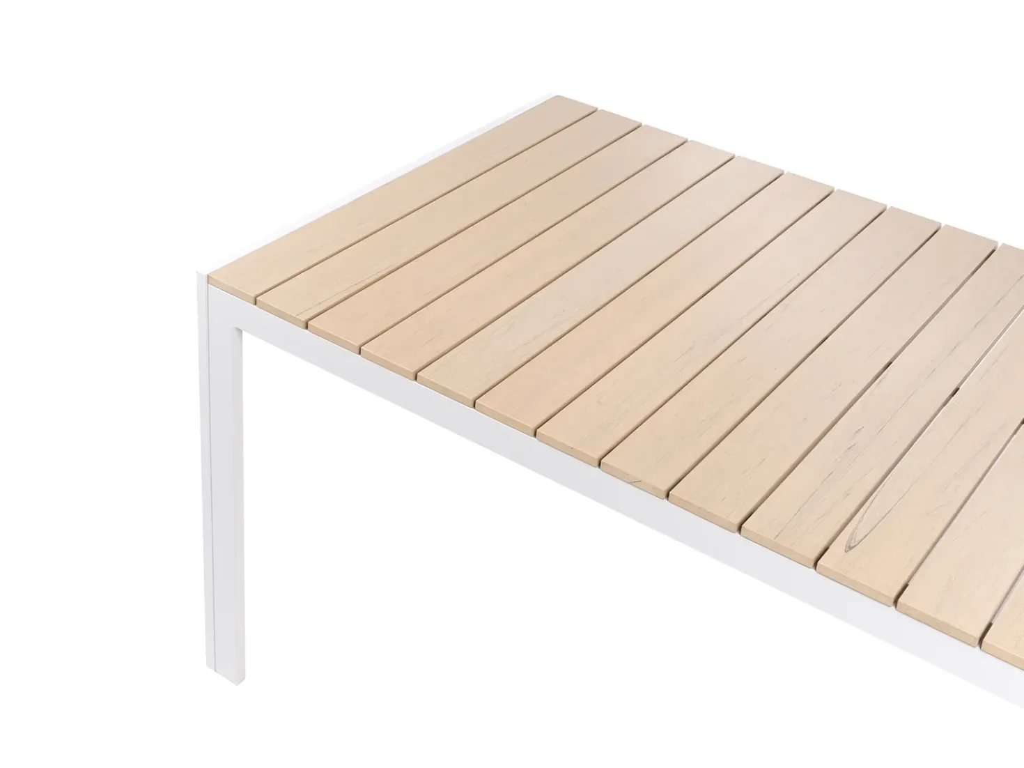 Tavolo da pranzo per 8 persone COMO 184 cm 90 cm Beige