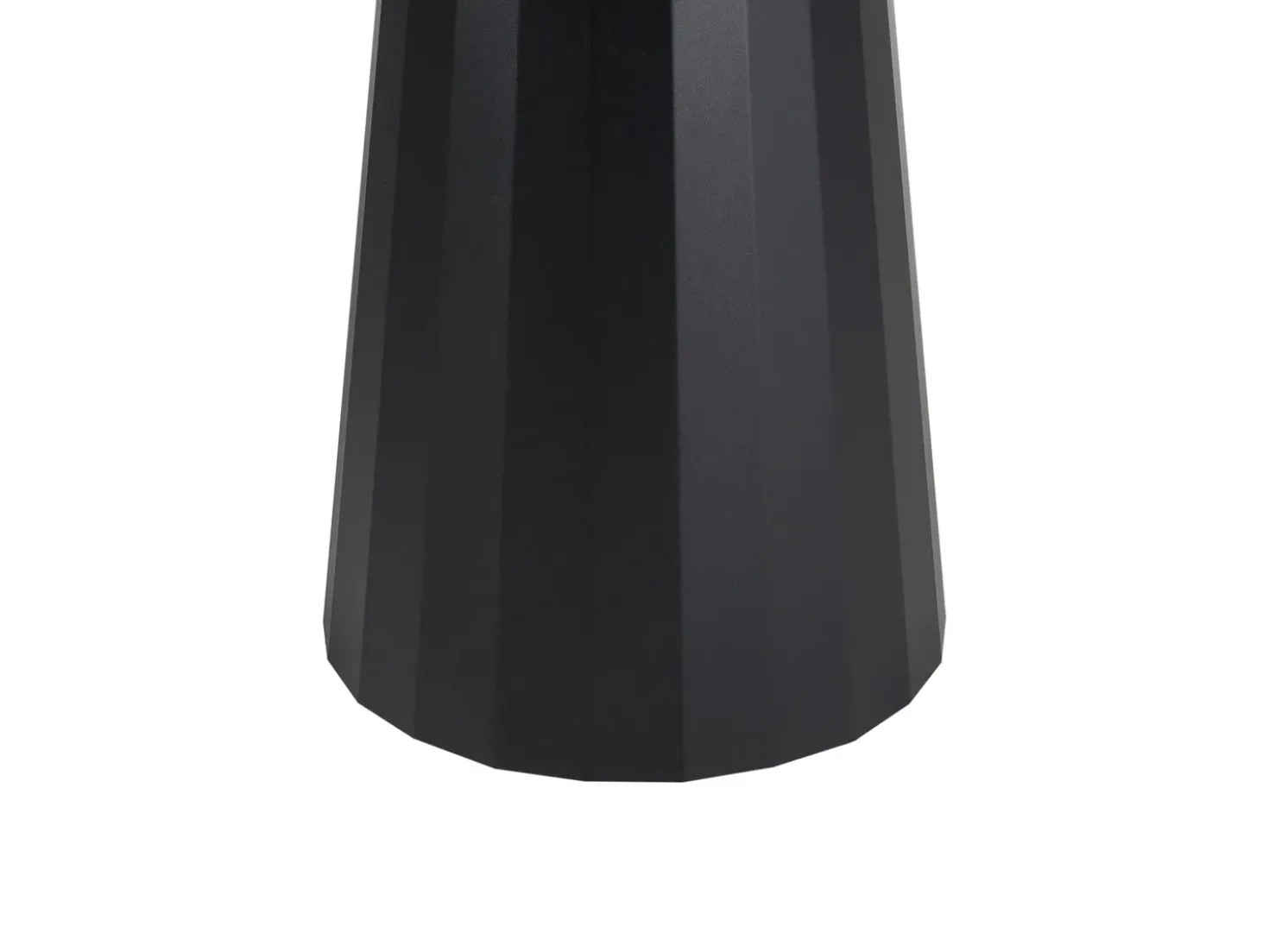 Tavolo da pranzo PLATO Nero 100 cm 100 cm Metallo