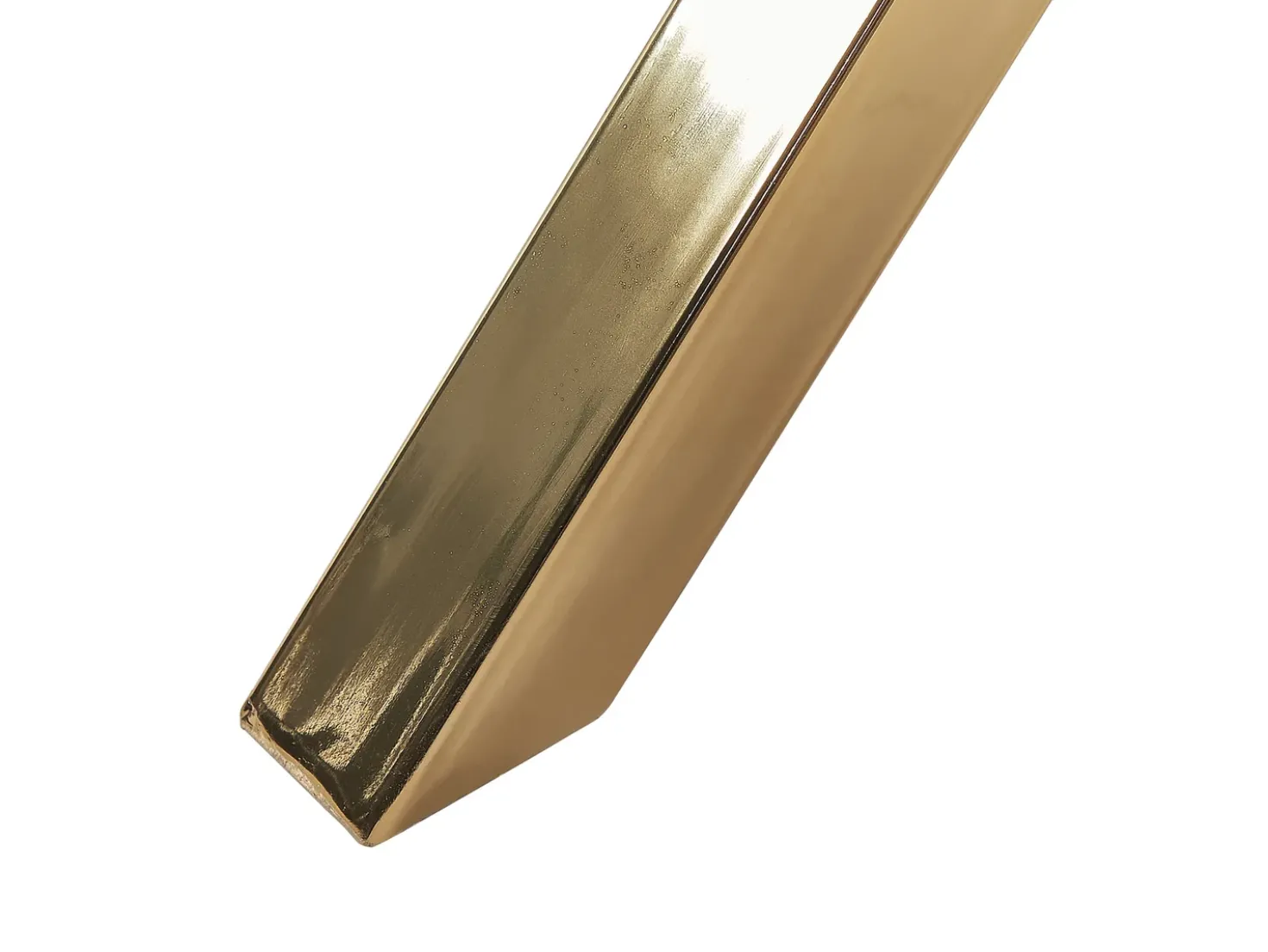 Tavolo da pranzo SAVONI Oro 90 cm 90 cm Vetro temperato