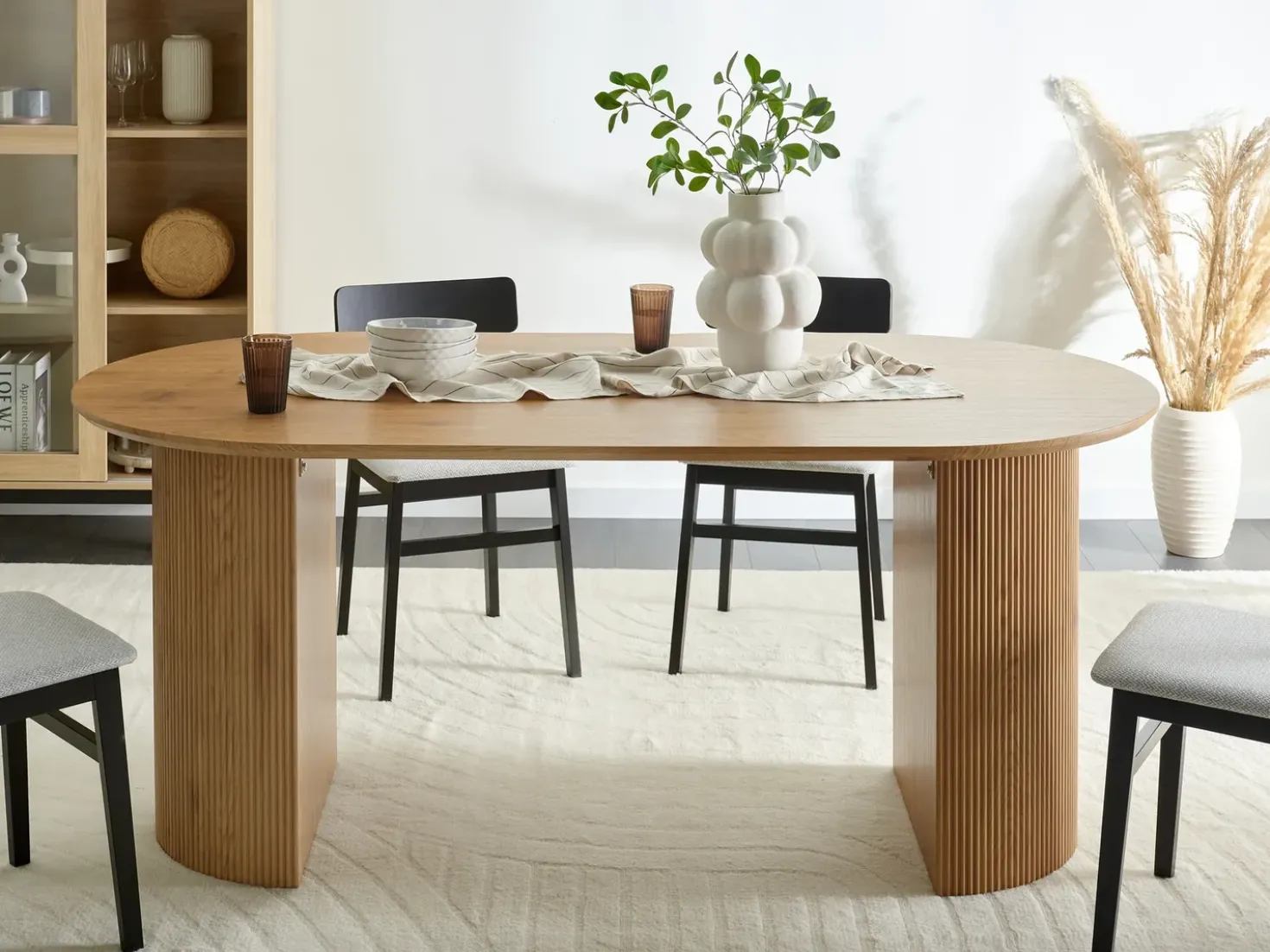 Tavolo da pranzo SAVORY Marrone chiaro 180 cm 90 cm
