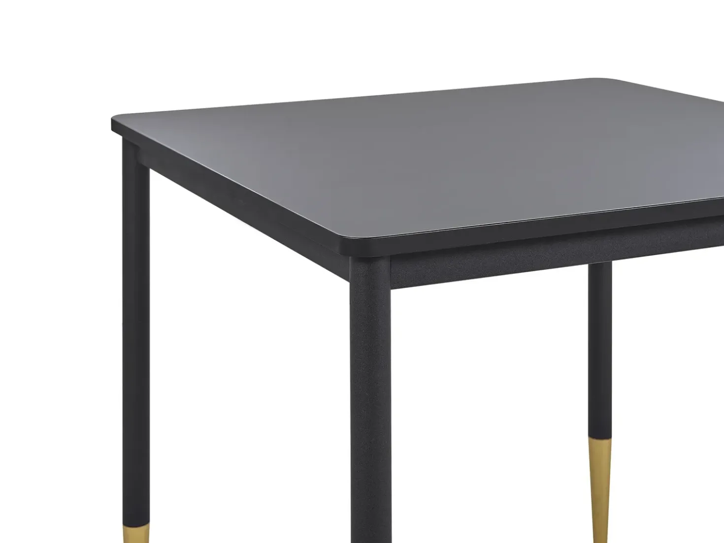 Tavolo da pranzo SHALFORD Nero 80 cm 80 cm