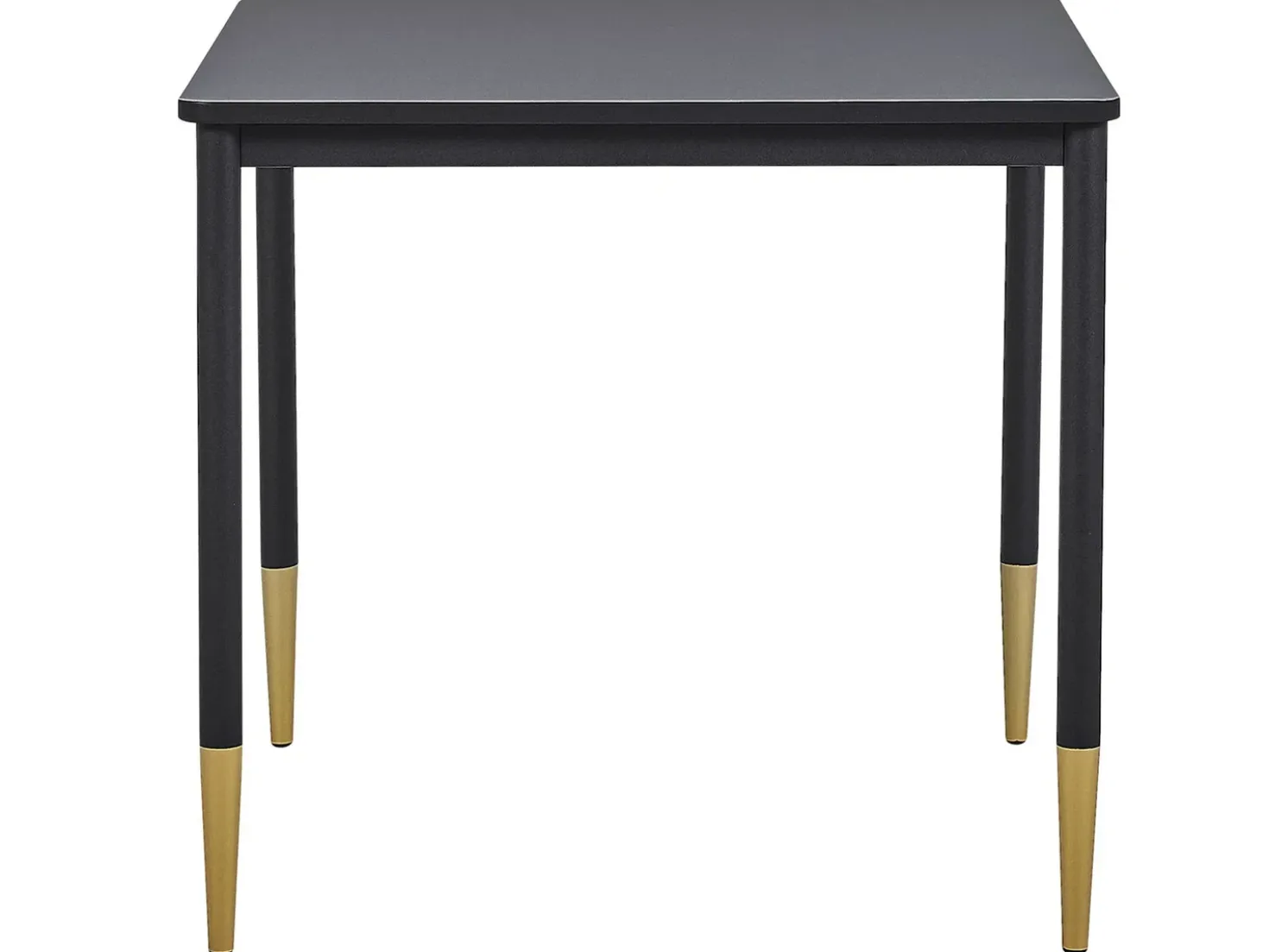 Tavolo da pranzo SHALFORD Nero 80 cm 80 cm