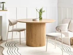 Tavolo da pranzo SHEHO Marrone chiaro 120 cm 120 cm