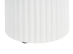 Tavolo da pranzo SHERIDAN Marrone chiaro/Bianco 180 cm 90 cm