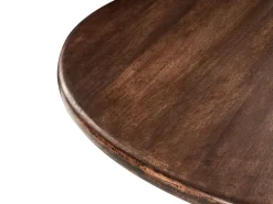 Tavolo da pranzo SILVON Marrone scuro 120 cm 120 cm Legno di mango