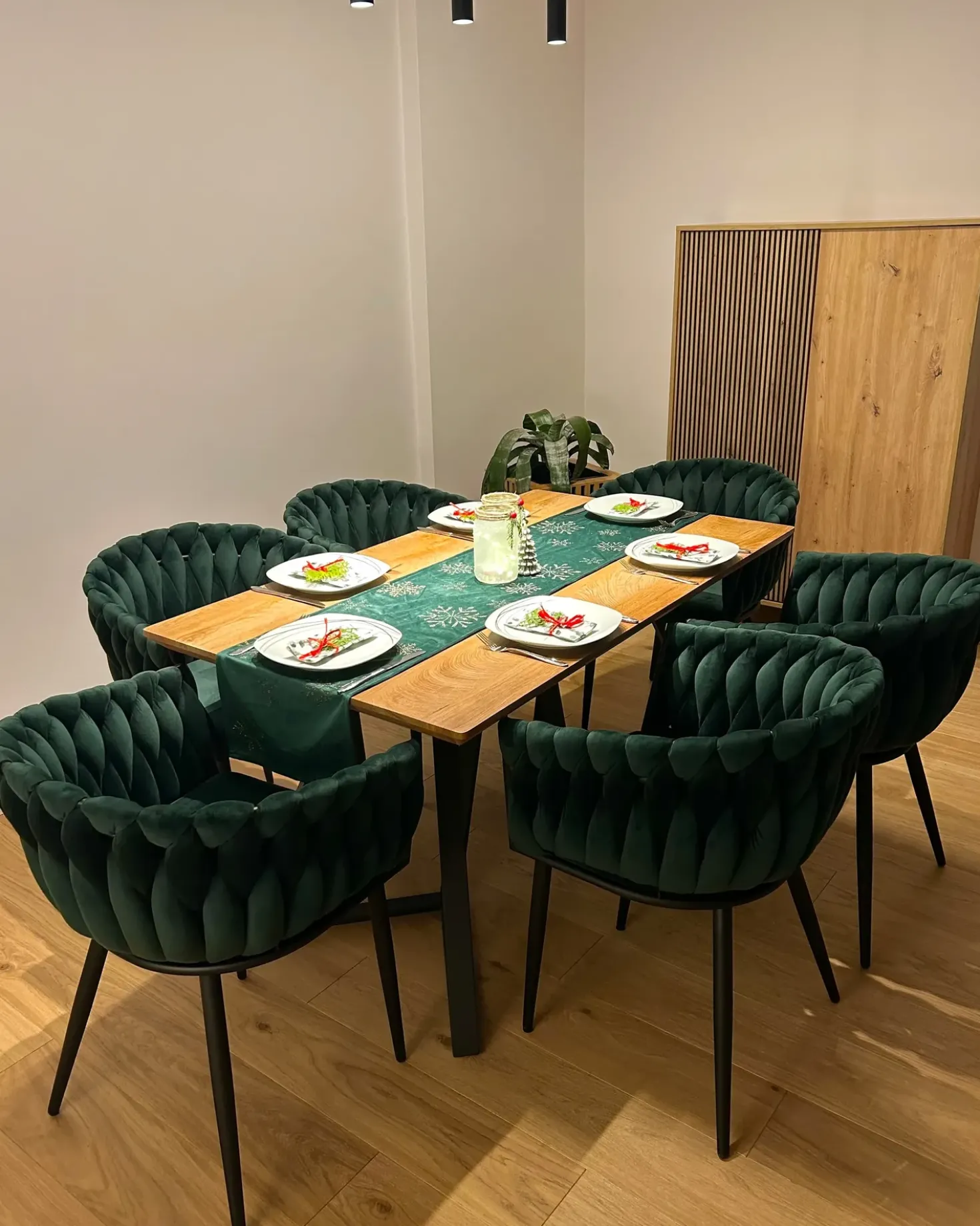 Tavolo da pranzo UPTON Marrone chiaro 140 cm 80 cm