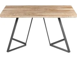 Tavolo da pranzo UPTON Marrone chiaro 140 cm 80 cm