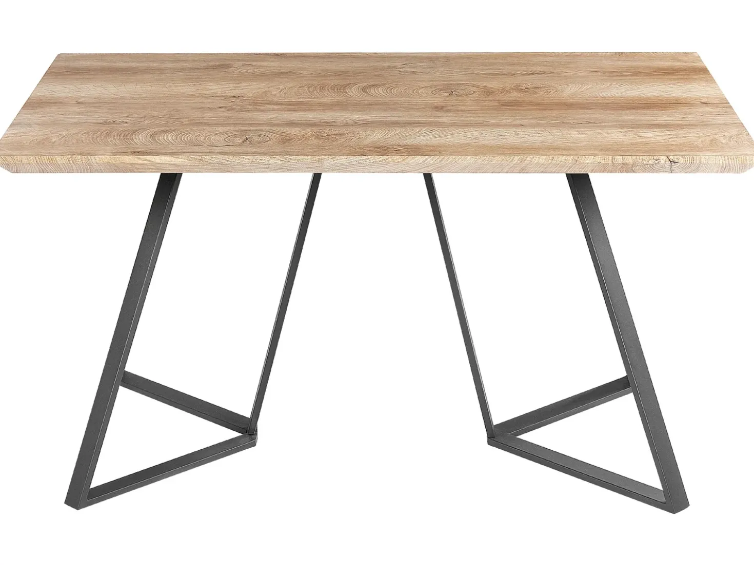Tavolo da pranzo UPTON Marrone chiaro 140 cm 80 cm