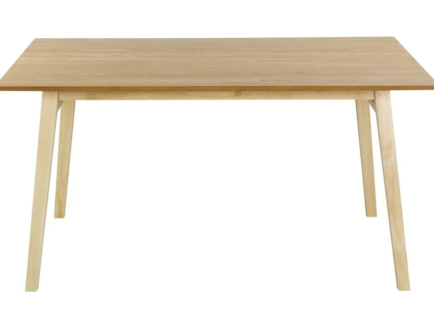 Tavolo da pranzo VARLEY Frassino naturale 150 cm 90 cm