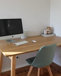 Tavolo da pranzo VARLEY Frassino naturale 150 cm 90 cm