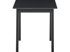 Tavolo da pranzo VERITAS Nero 75 cm 75 cm Legno di pino