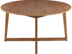 Tavolo da pranzo WAIPORI Rovere scuro 140 cm 140 cm
