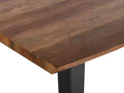Tavolo da pranzo WITNEY Marrone scuro 160 cm 90 cm