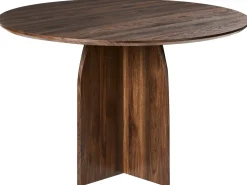 Tavolo da pranzo YARRA Marrone scuro 120 cm 120 cm
