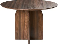 Tavolo da pranzo YARRA Marrone scuro 120 cm 120 cm