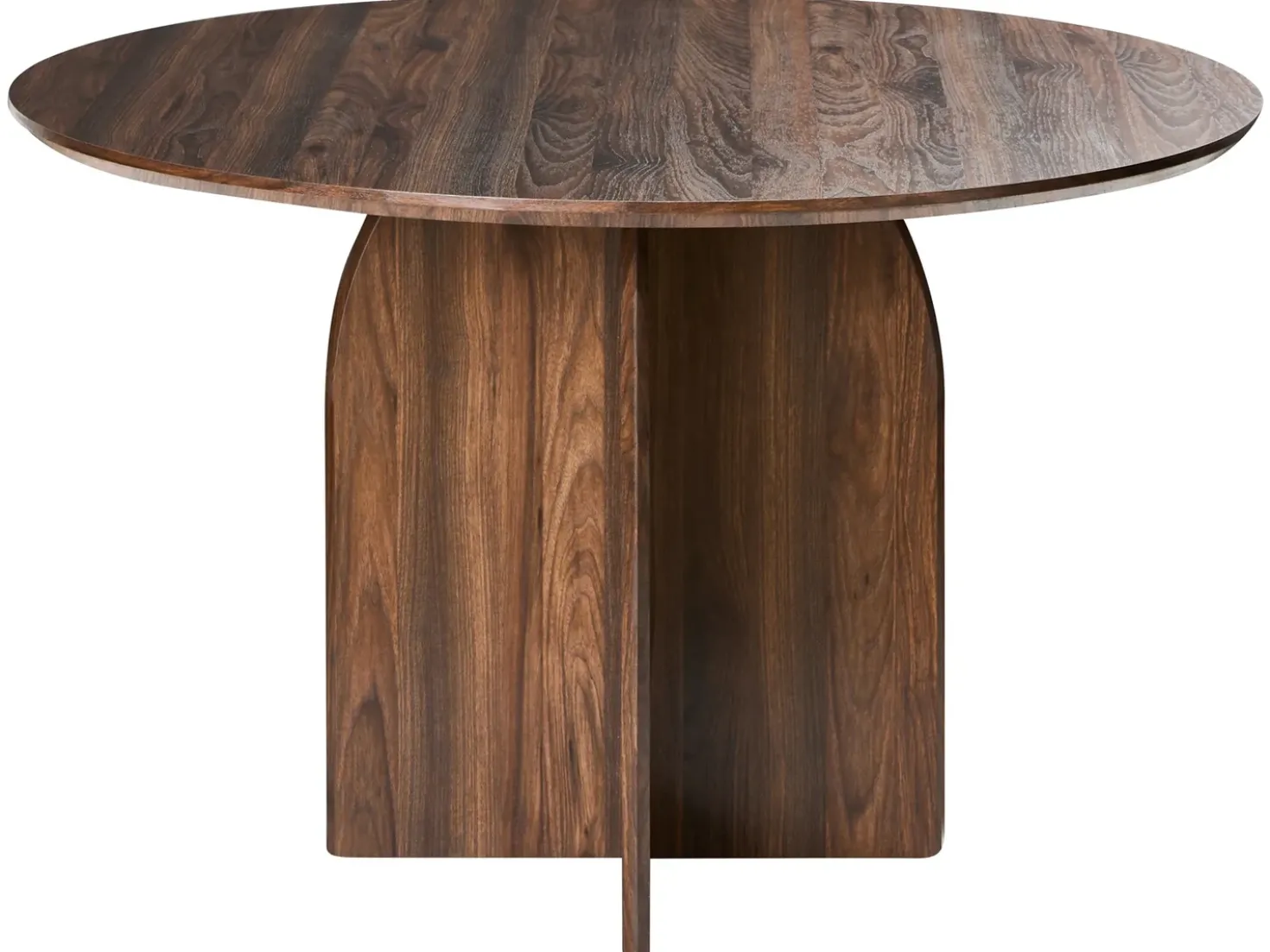 Tavolo da pranzo YARRA Marrone scuro 120 cm 120 cm
