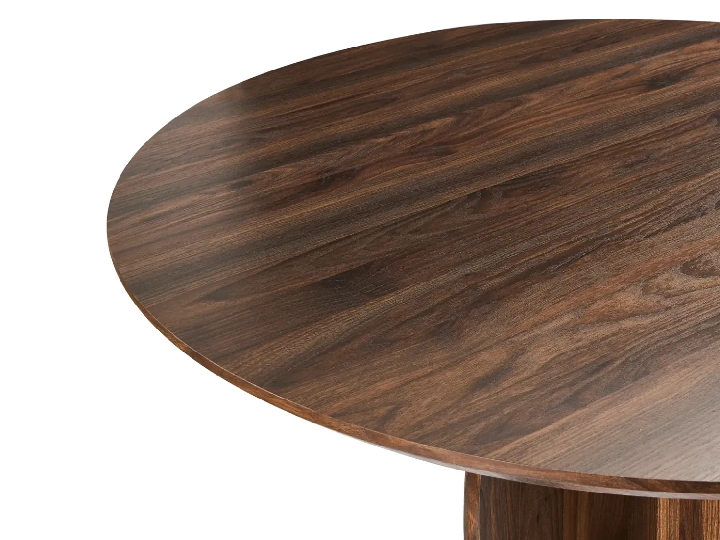 Tavolo da pranzo YARRA Marrone scuro 120 cm 120 cm