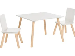 Tavolo per bambini con sedie WRINGLEY Bianco