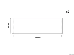 Teli da sdraio ANZIO/AVELLINO 113 x 44 cm Rosa