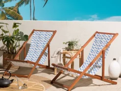 Teli da sdraio ANZIO/AVELLINO 113 x 44 cm Blu