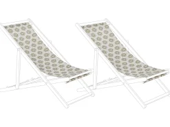 Teli da sdraio ANZIO/AVELLINO 113 x 44 cm Beige sabbia