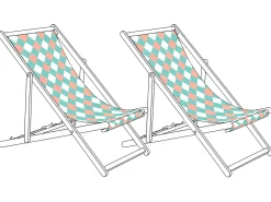 Teli da sdraio ANZIO/AVELLINO 113 x 44 cm Verde