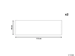 Teli da sdraio ANZIO/AVELLINO 113 x 44 cm Multicolore