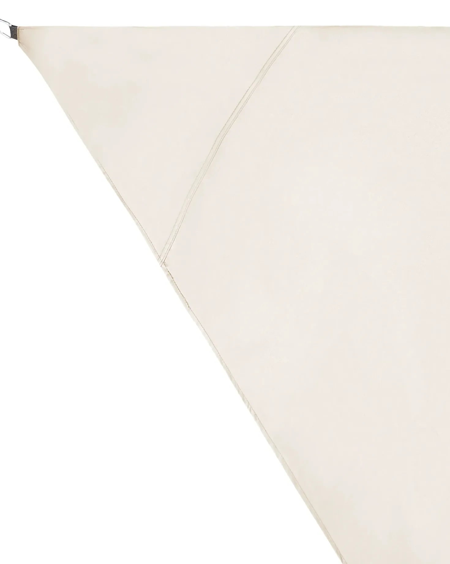 Tenda a vela LUKKA 300 cm 300 cm Bianco sporco