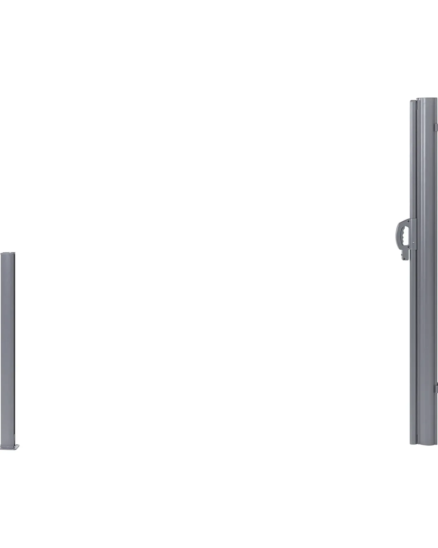 Tendalino laterale DORIO 305 cm 160 cm Grigio chiaro