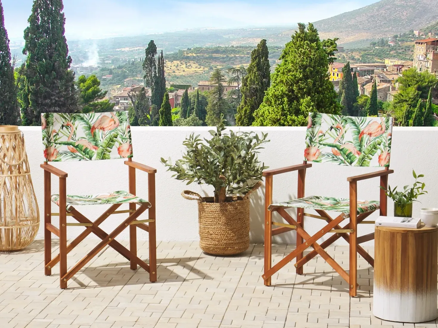 Tessuto di ricambio per sedie da giardino CINE Rosa