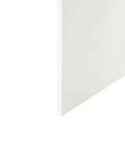 Toeletta con specchio e sgabello GATINEAU Bianco