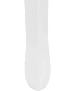 Toeletta con specchio e sgabello RAYON Bianco