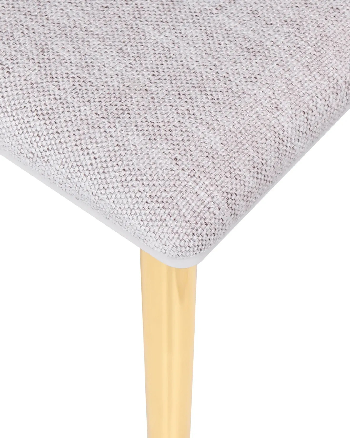 Toeletta con specchio e sgabello YVES LED Bianco
