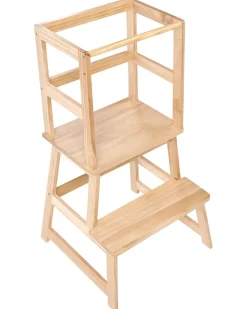 Torre Montessori BREMER Legno di pino Marrone chiaro