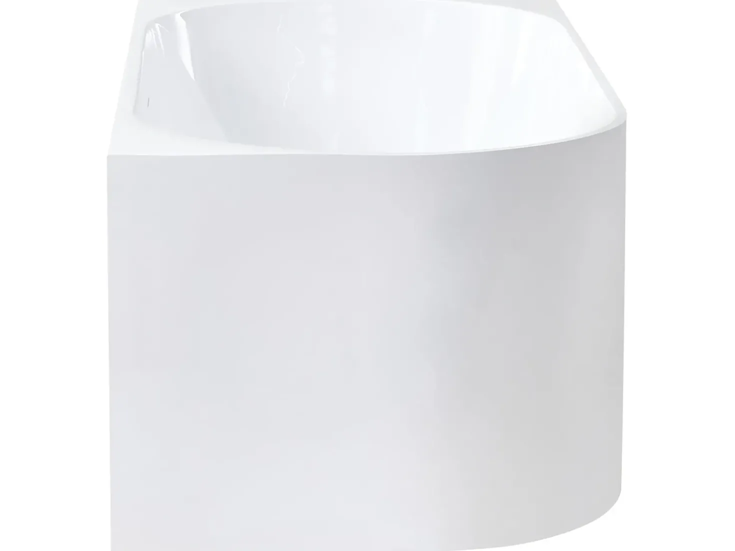 Vasca da bagno angolare PORTINHO Lato Sinistro 170 x 80 cm Bianco