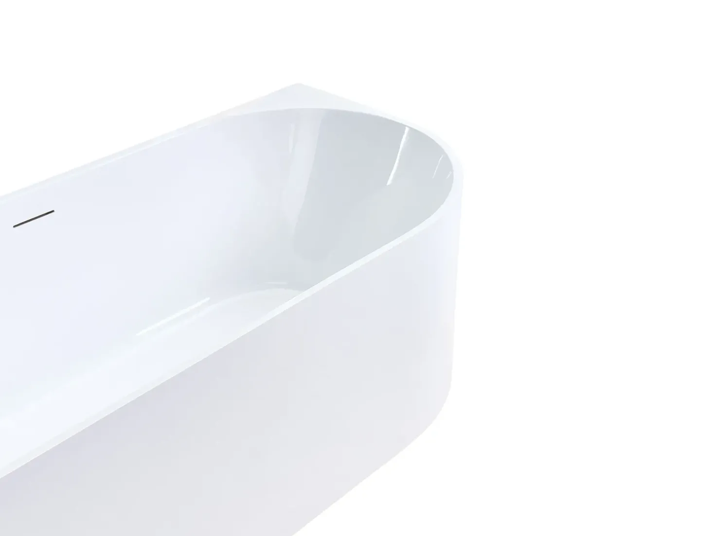 Vasca da bagno angolare PORTINHO Lato destro 170 x 80 cm Bianco