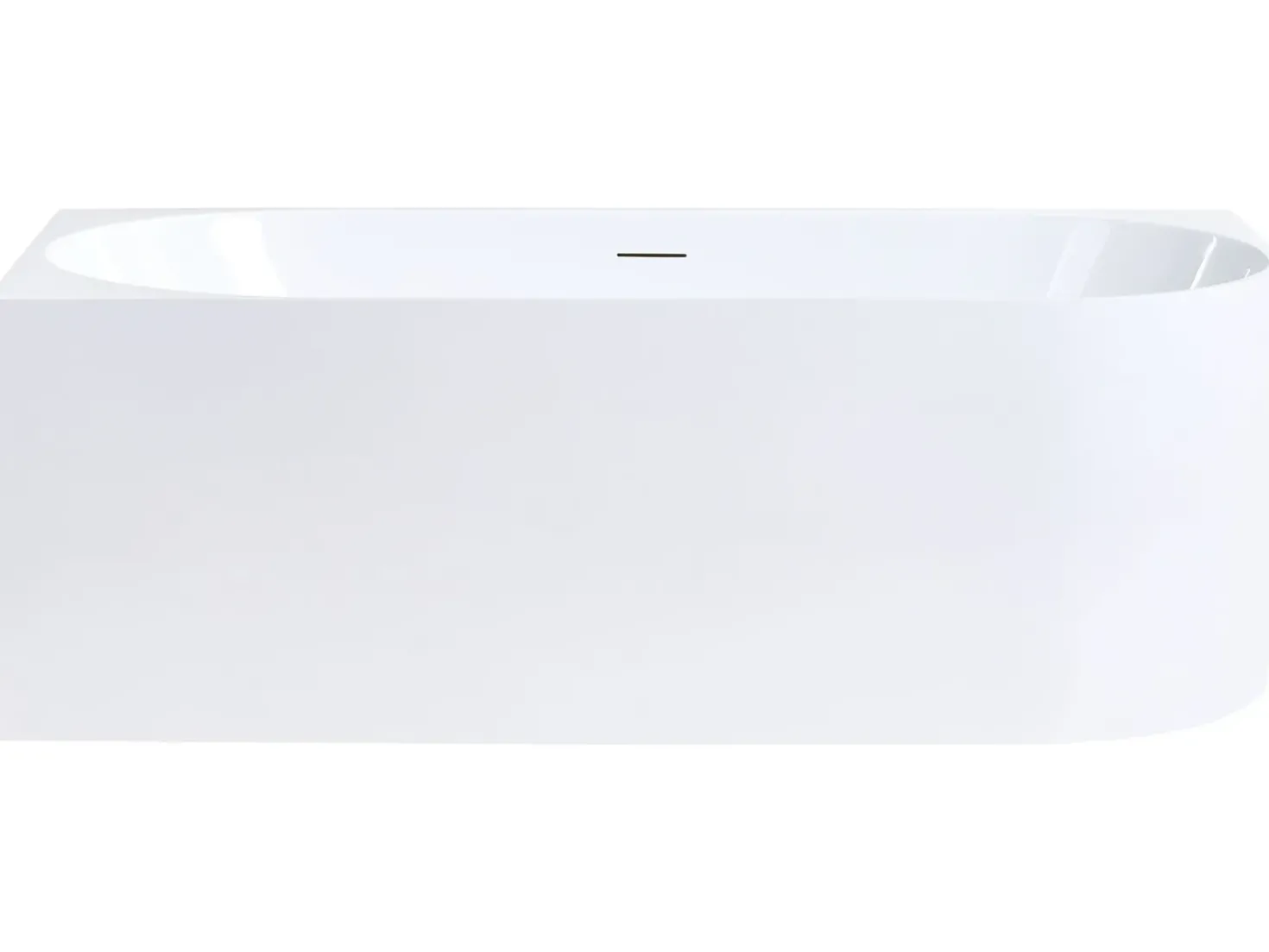 Vasca da bagno angolare PORTINHO Lato destro 170 x 80 cm Bianco