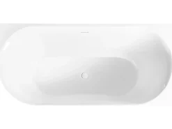 Vasca da bagno angolare RENACA Lato Sinistro 170 x 79 cm Bianco