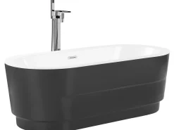 Vasca da bagno freestanding EMPRESA 170 x 80 cm Nero